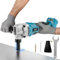 Cordless Metal Nibbler for Makita 18V Battery, 18-Gauge Electric Nibbler with Assist Handle & 2 Blades, 1900RPM Brushless Metal Cutter for Stainless Steel, No Battery