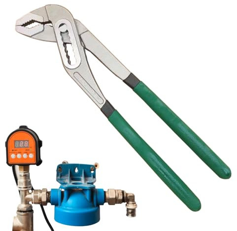 200mm Zangenschlüssel, Nutgelenkzange, Gleitgelenkzange, Wasserpumpenzange, Schnellspannschlüssel im Adlerschnabel-Design für Heimreparaturen, Greifen, Muttern, Bolzen, Rohre und Armaturen