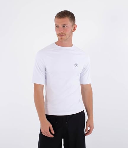 Lycra-Surfshirt mit kurzen Ärmeln für Herren - Icon Circle