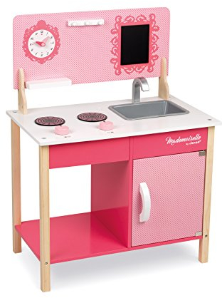 Janod J06566 Meine Erste Küche Mademoiselle Klein (Ohne Zubehör)