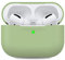 AHASTYLE Silikon Hülle für Airpods Pro Schutzhülle und Haut Case für AirPods Pro [Front-LED Sichtbar] [Kabelloses Laden] Kompatibel mit Airpods Pro 2019 (Ohne Karabiner, Avocado-Grün)