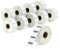 BETCKEY - 32mm x 25mm(1,25 in x 1 in) Perforierte Barcode/Adresse Thermoetiketten Kompatibel mit Zebra und weiteren Druckern [10 Rollen/13800 Etiketten]