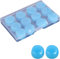 Tappi per Le Orecchie Silicone Morbido. Tappi Antirumore per Dormire, per Nuoto, Modellabili Riutilizzabili, per Bambini Adulti, 6 Paia(Blu)