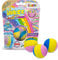 INKEE RAINBOW | 3er Pack Duftende Kinder Badebomben, Badekugeln mit 3 verschiedenen Farbschichten (Rosa, Gelb und Blau), Marshmellow-Duft, Mit Mandelöl