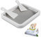 DBREAKS Fabricante de rollos de helado,Plancha para Helados,Maquina de hacer helados,INstant Ice Cream Roll Maker,Heladera Instantánea de acero inoxidable para helado de yogur helado sorbete,Blanco
