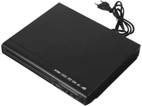 Housoutil Film-Player Videorecorder Mini-DVD-Player Cd-Player Für Zu Hause DVD-Player Für Den Fernseher Cd-lernmaschine Tragbarer Cd-Player Musikspieler Haushalt Brenner Kind Plastik