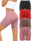 VOENXE Radlerhose Damen Kurz, Baumwolle Boxershorts Panties,Anti Scheuern Boyshorts Sporthose Leggings Frauen,Radler Sport Shorts Bauchweg Blickdicht Hotpant Yoga,Unterhosen Unter Kleid Sommer, 4 Pack