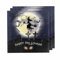 ParPix 20 Stk Halloween Servietten, Fledermaus Spinne Hexen Halloween Deko Papierservietten, 33cm Halloween Tischdeko Servietten, Einwegpapier Servietten Halloween Party, Horror Deko Papierservietten