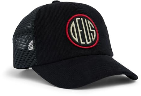 Deus Es Machina Pill Cord Trucker Cap Black | GRÖSSE: ONE Size