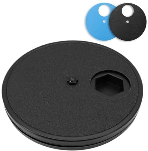 Fengshengli Dog Nail Scratch Board, Multifunctional Dog Scratch Pad with Snack Box, Round Dog Nail File Toy Dog Nail Clippers and Dog Nail Grinders with 1 Sandpapers for Pet Nail Care