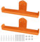 iFCOW 2 pz zaino foglia soffiatore gancio resistente montaggio a parete zaino spruzzatore rack per garage capannone fienile motosega attrezzi da giardino organizzazione stoccaggio