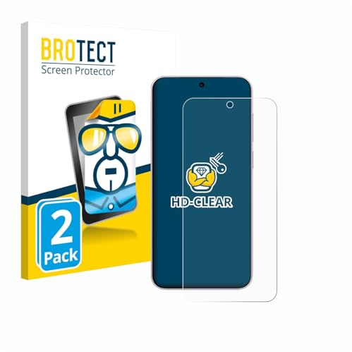 BROTECT Schutzfolie für Vivo X300 | 2 Stück Transparenter Displayschutz Made in Germany Klare Displayschutz-Folie Clear Einfache Montage Case-Friendly