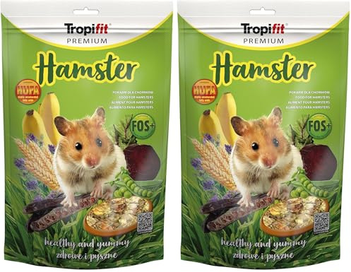 Hamster 500g - Alimento Completo para Hamsters (Paquete de 2)