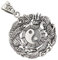 AFP Anhänger Yin Yang Drachen Phönix 925 Sterling Silber AS-625