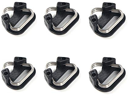 HomyWord Protector Cover Pad+Stainless Steel Lug Ring Camera Strap Triangle Split Ring Hook for Fujifilm Lecia Nikon Canon Sony Olympus Pentax Panasonic Camera (3 Pack)