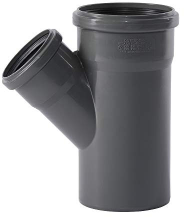 HT Rohr und Formteile DN 110 (Abzweig 110/75 45 Grad)