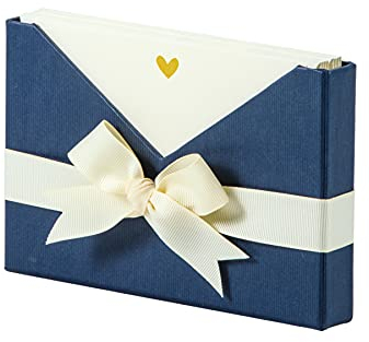 Rössler Favourite Cards | Karten mit Umschlag | Briefpapier | 8 Blanko Karten zum Selbstgestalten in DIN A6 | 8 Briefumschläge DIN C6 | ‎2,3 x 15,7 x 21,9 cm | 1 Stück | Motiv: Herz