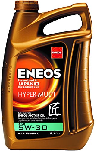 ENEOS Motoröl 5W30 “HYPER MULTI” 4L - Motorenöl für Auto - Vollsynthetisch Motor Öl - Weniger Kraftstoffverbrauch - Motorschutz