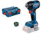 Bosch Professional 18V System BITURBO Cordless Impact Driver GDS 18V-210 (incl. 1x GCY 42 Bluetooth Low Energy Module, L-BOXX inlay, L-BOXX, without battery/charger)