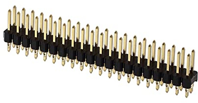 Vilros Cabezal de martillo GPIO sin soldadura de 40 pines para Raspberry Pi Zero, Zero W, Zero 2 W, Pi Pico 2 W - Compatible con Pi Zero Case, fácil instalación (solo cabecera, sin soldadura) [Paquete