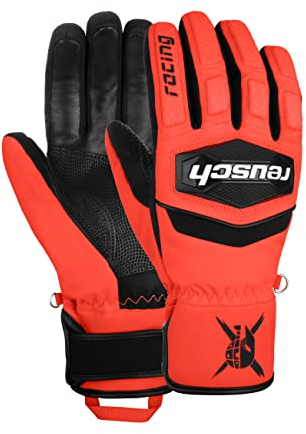Reusch Worldcup Warrior R-TEX® XT angenehm warme und wasserdichte Skihandschuhe Rennhandschuhe mit Membran atmungsaktive, 8