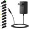 SHNITPWR 24V Adaptateur d'alimentation 24W Alimentation AC100~240V à DC 24V 1A Convertisseur de Tension Chargeur avec 10ps connecteurs 5,5x2,5 5,5x3,0 4,0x1,7 3,5x1,35 mm pour LED String Light Router