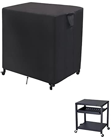 Jungda Outdoor-Vorbereitungswagen-Abdeckung für Nuuk-Pizza-Ofen-Tisch, Terrassen-Grill-Tisch, wasserdichte Abdeckung für den Außenbereich, 81 x 66 x 83 cm