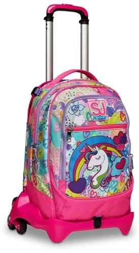 SJ GANG STYLE JAM GANG JACK 3WD Trolley, Unisex - Bambini e ragazzi, Rosa, Taglia unica