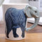 ZPPLD 3D Elephant Coffee Mug,400ml Ceramics Coffee Cup,Stoneware Coffee Mugs,Tea Mugs,Porcelain Coffee Mug,Cappuccino Cups for Cappuccino, Latte, Hot Cocoa Or Hot Tea