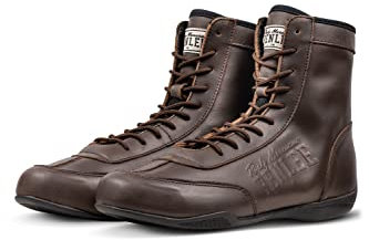 BENLEE Rocky Marciano, Scarpe da Boxe in Pelle REXTON Uomo, Marrone Vintage, 42 EU Stretta