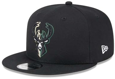 New Era - NBA Milwaukee Bucks Split Logo 9Fifty Snapback Cap