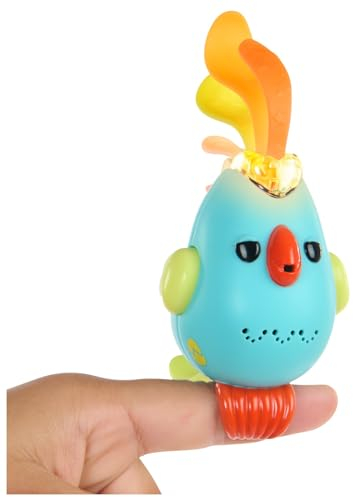 Fingerlings Sweet Tweets Interactive Bird: Lionel, Record & Play Secret Messages, 40+ Sounds & Reaktionen, Blau