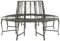 Gecheer Garten-Baumbank 160 cm Stahl