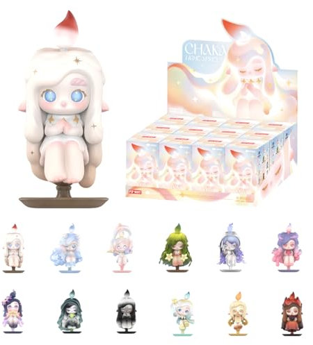 POP MART Chaka Light Sprite Series Action-Figuren, Anime, Spielzeug, Sammelfigur, kreative Geschenke, Whole Set