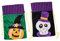 STOBAZA 4 Stück Halloween Kordelzugbeutel Kleine Halloween Taschen Make Up Organizer Tasche Für Trick Treat Dvds Halloween Geschenktüten Für Kinder Trick Or Treat Dvd Halloween