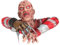 nezababy Freddy Statue Nightmare Krueger Tomb Walker Dekor Halloween Horror Dekoration Geschenk Bewegliche Figur Dekoration Halloween-Requisiten (Freddy Statue)