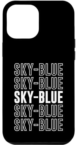iPhone 12 Pro Max Sky-blue Case