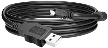 pluX Replacement Pentax I-USB7 I-USB17 I-USB33 Charging And Data Transfer Cable Lead for Pentax Ricoh GR Digital IV, Pentax Optio and Other Pentax Cameras