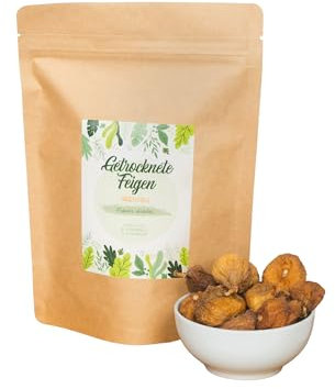 Fichi secchi 1kg | Fichi interi naturali | Qualità 1A | Ideale come spuntino, cereali o per cuocere | Dolce naturale