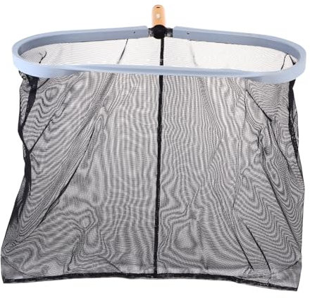 VICASKY 1Stück Reinigung Tragbares Laubkescher Für Teich Und Pool Mit Stabilem Aluminiumrahmen Reinigungswerkzeug Für Sauberes Wasser