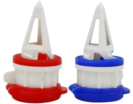 Mimoqk Milk Bottle Pourer, 2Pack Milk Jug Caps, Leak-Proof Spout with Lid, Easy Pouring for Paper Cartons, Family Gathering, Breakfast, Kitchen, Dairy Shoppe Use