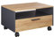Vicco Couchtisch Bibo, Anthrazit/Goldkraft Eiche, 70 x 52.4 cm