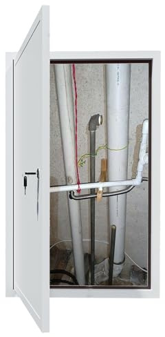 Trampilla Pladur Panel De Acceso De 250 X 600 Mm, 300 X 300 Mm, 700 X 700 Mm, 400 X 500 Mm, Trampilla De Inspección De Pared Resistente Al Fuego, Puerta De Servicio Para Baño De Yeso.(500x500mm)