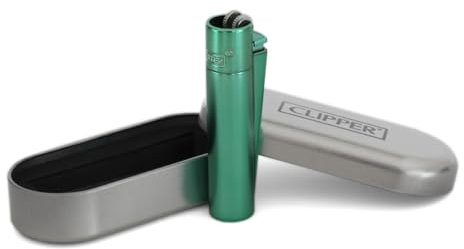 Clipper Metall Feuerzeug (Clipper Metall Mint Delight)