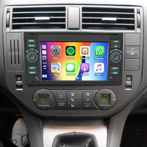 4+64G Android 13 Autoradio Stereo per Ford C-MAX 2006 2007 2008 2009 2010 con Wireless Carplay Android Auto, 2 Din 7 pollici Touch Screen Radio Bluetooth con GPS WiFi SWC Mirror Link Backup Camera