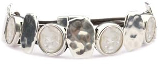 QOSS Armband DOREEN silber creme