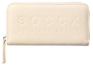 SOCCX Damen Geldbörse mit Logo-Prägung