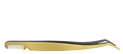 Velour Too Easy Lash Applicator - Dual-Ended, Curved Tweezer - Lash Tools