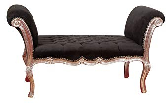 Biscottini Barocke Sitzbank 130x50x72 cm | Polsterbank Louis XVI barok