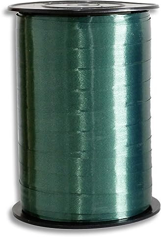 Polygeschenkband dunkelgrün 500 m / 5 mm, 1 Rolle(n)